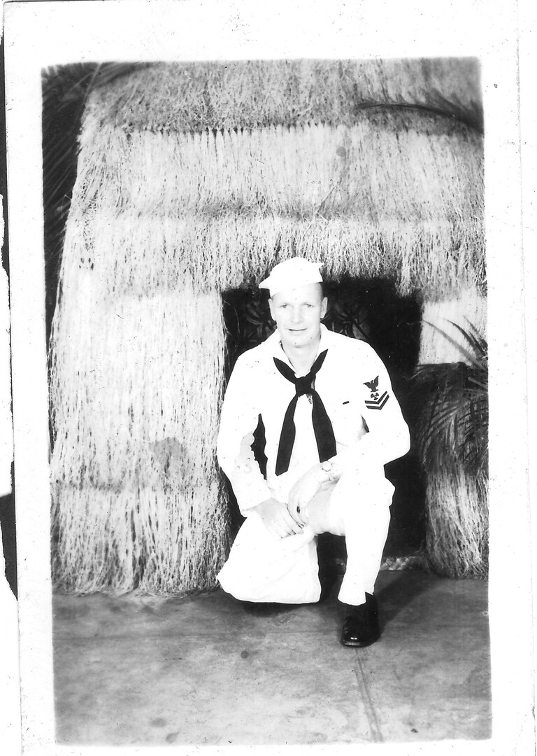 Photograph (99)
1943, San Diego, CA.  Ambrose in his Navy uniform.  He was in the Seabees.
